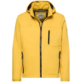 CAMEL ACTIVE Softshelljacke mit abnehmbarer Kapuze gelb M