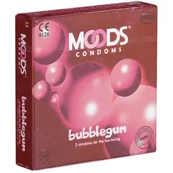 «Bubblegum Condoms» coole Kaugummi-Kondome für mehr Spaß (3 Kondome) 3 St