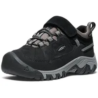 Keen Targhee 4 Low Waterproof Wanderschuhe, Black/Steel Grey, 39