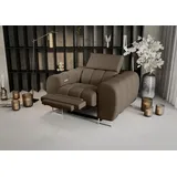 Fun Möbel Sessel Bastien Relax Stoff 72 x 71 x 70 cm Braun elektrisch