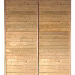 Karibu Seitenwandelement für Einzel-und Doppelcarport