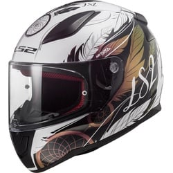 LS2 FF353 Rapid II Boho Helm, zwart-wit-pink, 3XL