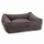 Designed by Lotte Hundekorb Ribbed 65 x 60 x 20 cm braun