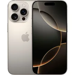 APPLE Smartphone "iPhone 16 Pro", B (A-G), beige (titan natur), 256 GB, Mobiltelefone, Topseller