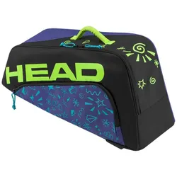 Head Tennis-Racketbag Tour Racquet Bag Monster Kinder/Junior (Schlägertasche) schwarz/blau/lime