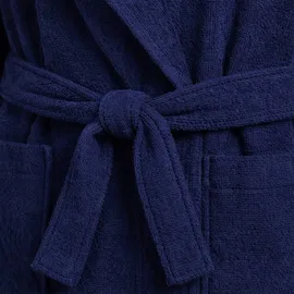 adidas Bademantel Bathrobe Unisex Blau M