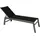 DEGAMO Girona Extra Hoch Rollenliege 200 x 70 x 80 cm Schwarz
