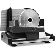 NutriChef Allesschneider 200W Schwarz