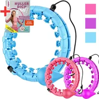 Sport-Knight® Smart Hula Hoop Maschine Blau. inkl. Buch 1 St