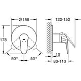 Grohe Eurostyle chrom