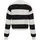 KIDS ONLY Kogfranca Short L/S Stripe KNT Noos Pullover Schwarz 158/164