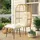 Outsunny Eiersessel Gartensessel 65 x 76 x 147 cm beige 1 St.