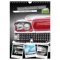 Calvendo Amerikanische Autos 1950er bis 1980er Favoriten (Wandkalender 2026