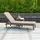 KETER Jaipur Gartenliege 195 x 65 x 22 cm Braun