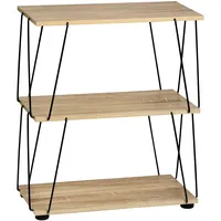 KESPER Bücherregal 61,5 x 31,5 x 71,2 cm Beige