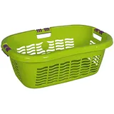 Lockweiler Wäschekorb, Ergo mit Softgriff 65x45x25cm limone