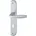 HOPPE Langschildgarnitur New York Aluminium grau