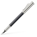 Graf von Faber-Castell 146700 Füllfederhalter Guilloche Cisele, Feder M, anthrazit