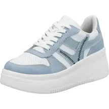 Rieker Damen M7815 Sneaker Low, Blau, 41 EU