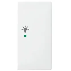 Busch-Jaeger 6231-22-914 Wippe 2-fach rechts, mit Symbol ”Licht” Busch-balance® SI 2CKA006220A0365 623122914