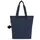Kipling Basic Hanifa Schultertasche 39 cm Laptopfach blau