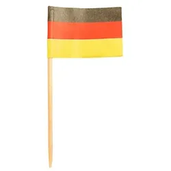 Papstar 200 Deko-Picker 8 cm "Deutschland"
