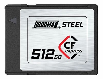 Hoodman CFExpress Type B, 1700MB/s Lesen, 1400MB/s Schreiben 512 GB