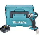Makita Dtd 173 T1J Akku Schlagschrauber 18 v 180 Nm 1/4" Brushless + 1x Akku 5,0 Ah + Makpac - ohne Ladegerät - Makita