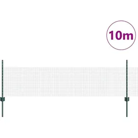 vidaXL Zaun 0,5 x 10 m Grün/Stahl