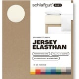 schlafgut Easy Jersey 140 x 200 - 160 x 220 cm yellow light