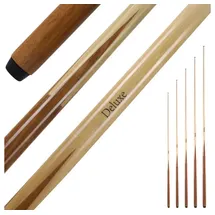 Winsport einteiliger Billard Queue Deluxe, robuster Pool Cue aus Ahornholz, 100 cm, 12mm Schraubleder Spitze, Kinder und Erwachsene, Billardqueue Gastronomie Jugendeinrichtungen