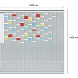 Franken Kartenaufbewahrung, Stecktafel PV SET 5 (1008 x 1008 mm)