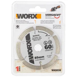 Worx Diamant Sägeblatt 85 mm 1 Stück