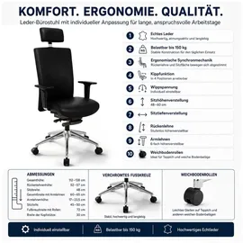 Versee Terox Leder Schwarz