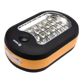 STHOR LED Arbeitsleuchte Taschenlampe 24+3 LED 3x1.5V, neutralweiß bunt