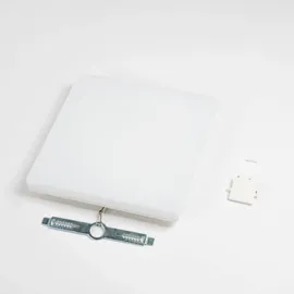 PRIOS Artin 1 eckig weiß Kunststoff