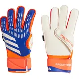 Adidas Predator Match Fingersave Torwarthandschuhe - Lucid Blue / Solar Red / White - 11