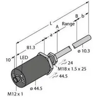 Turck Linearwegsensor LTX200M-F10-LI0-X3-H1151
