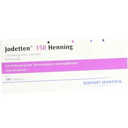 Jodetten 150 Henning 100 ST