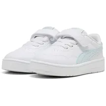 Puma Court Lally Kids White/Peaceful Blue 22