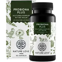 Nature Love Probiona Plus Kulturen Komplex mit Innulin Kapseln 60 St.