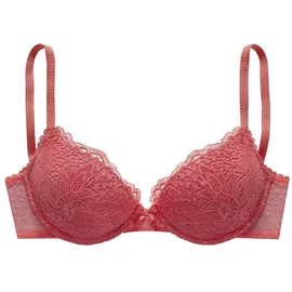 vivance by lascana Vivance Push-up-BH rot 80B