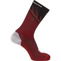 Salomon Speedcross Crew Chaussettes - Rouge - XL