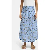 Smith & Soul A-Linien-Rock Damen Animalprint Blau 38