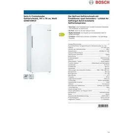 Bosch Serie 6 GSN51AWCV
