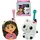 Lexibook Lexibook, Gabby's Dollhouse, 3D-Walkie-Talkies, Reichweite 500m, 2 Kommunikationskanäle, Gürtelclip, Rosa/Grün, TW18GDH