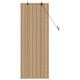 vidaXL Rollo Natur 70 x 160 cm Bambus/Braun