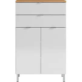 Germania Grandson 60 x 97 x 34 cm Eiche/Weiß
