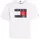 Tommy Hilfiger T-Shirt TOMMY HILFIGER, Jungen, Gr. 92, weiß, Single Jersey, Obermaterial: 100% Baumwolle, unifarben, regular fit normal, Rundhals, eingesetzt abgesteppte Kante, Shirts T-Shirt, Regular fit, für Kinder bis 16 Jahre, Print