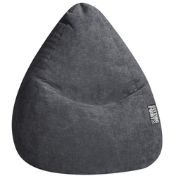 Sitting Point Sitzsack »Beanbag Alfa XL«, anthrazit, BxH: 70 x 110 cm - schwarz